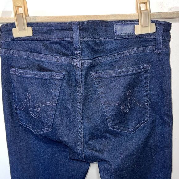 AG Adriano Goldschmied The Ballad Slim Bootcut Black Jeans Sz 27 R - Picture 8 of 10